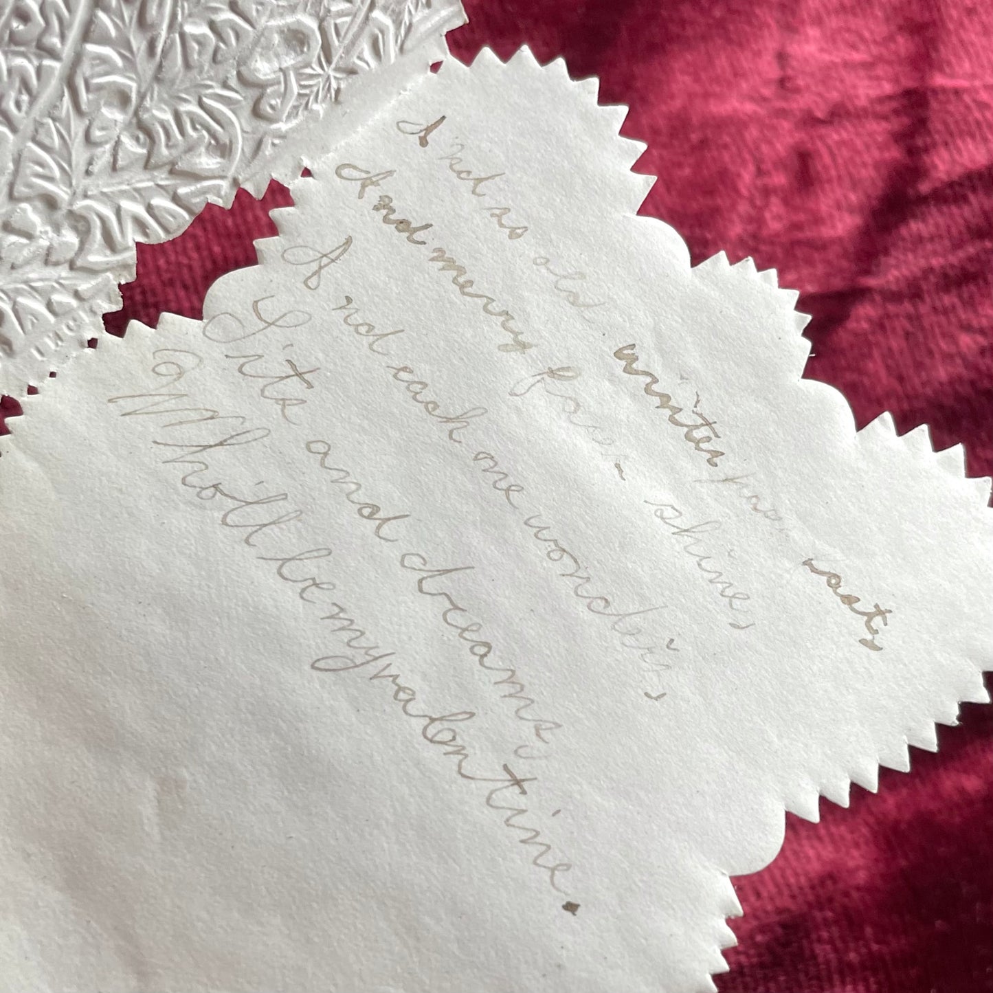 Victorian Lace Paper Valentine | 1870s
