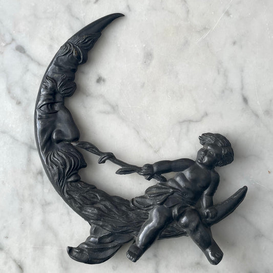 Antique Man in the Moon Prop