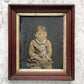 The Saddest Girl | Full Plate Framed Tintype