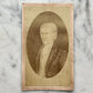 Antique Carte de Visite of Painted Portrait | Zachariah Croft 1775-1869