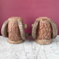 Antique Neoclassical Rams Heads