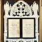 Victorian Diecut Memorial for Two Babies