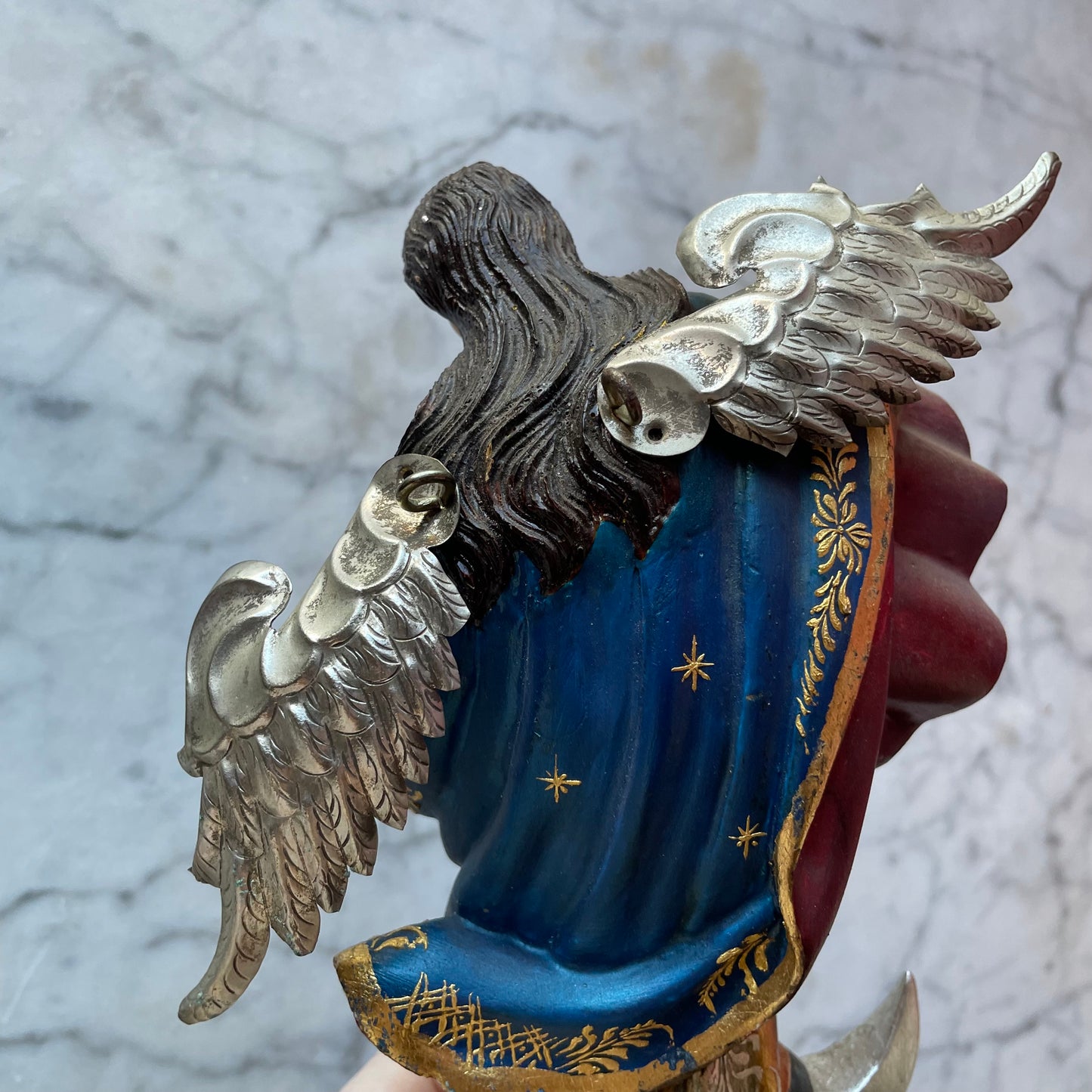 Vintage Archangel Michael Statue