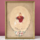 Antique Sacred Heart Watercolor