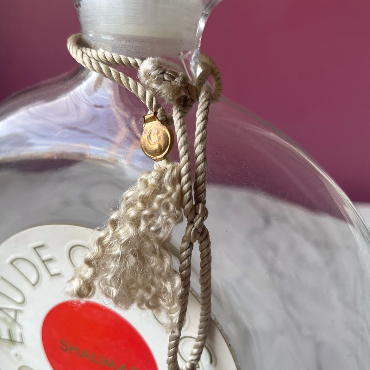 Vintage Guerlain Shalimar Counter Display Bottle