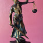 Vintage Lady Justice Statue