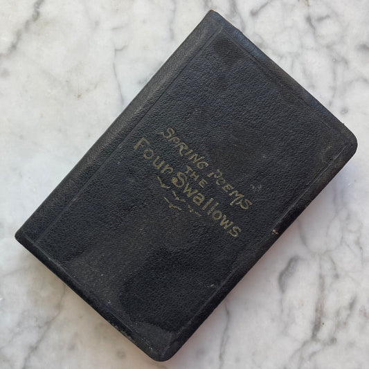 Prohibition Era Faux Book Flask | The Four Swallows