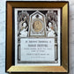 Victorian Mourning Die Cut Framed Prints | Skipper Family, 1870s