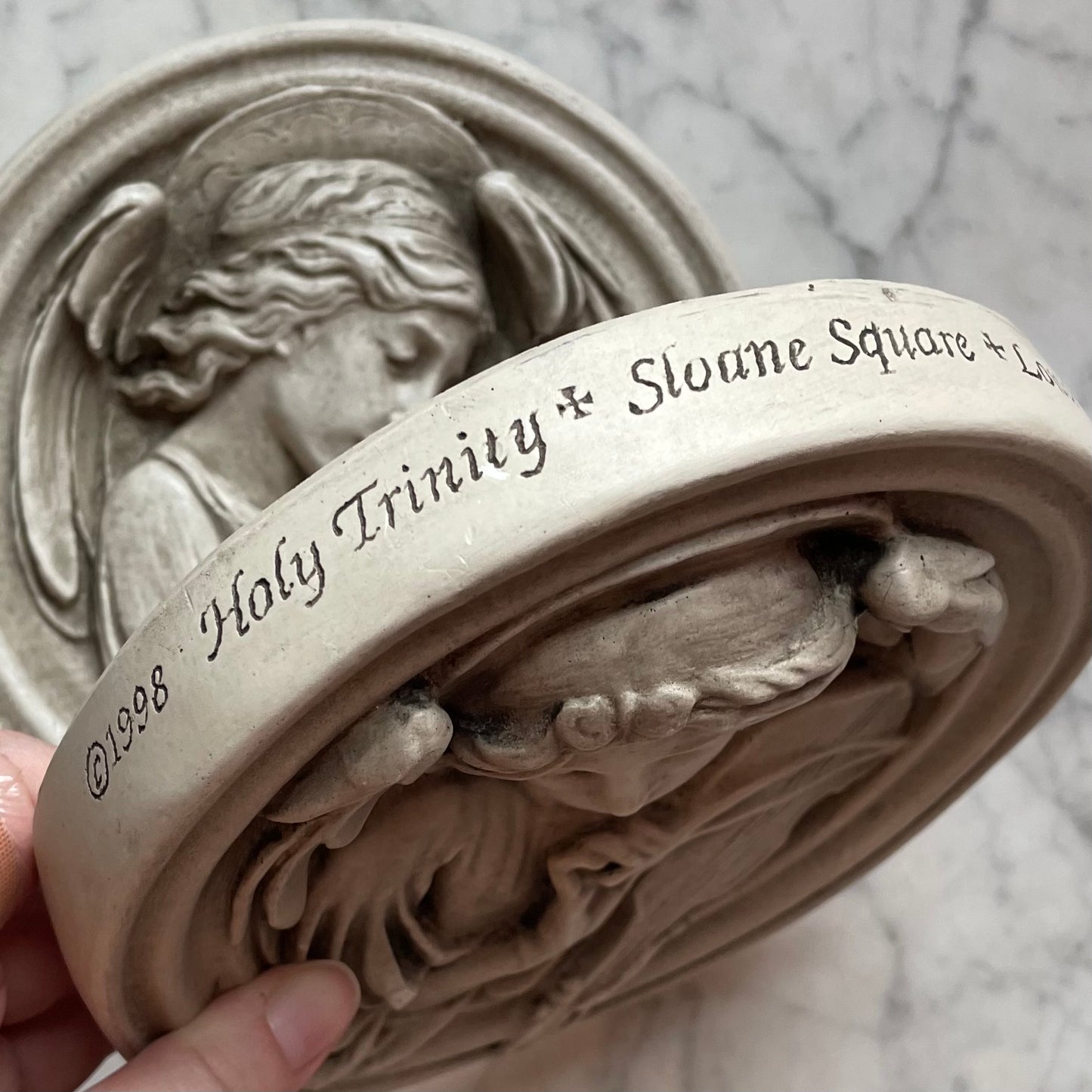 Arts & Crafts Angel Plaques | F. W.  Pomeroy | Holy Trinity Church, Sloane Square