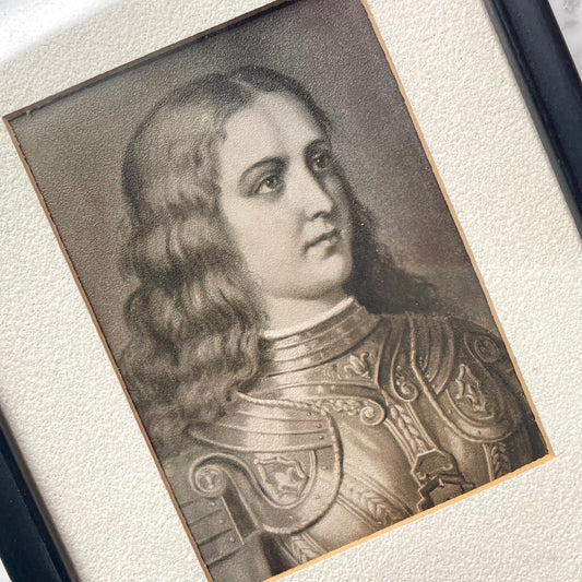 Joan of Arc | Antique Framed Print