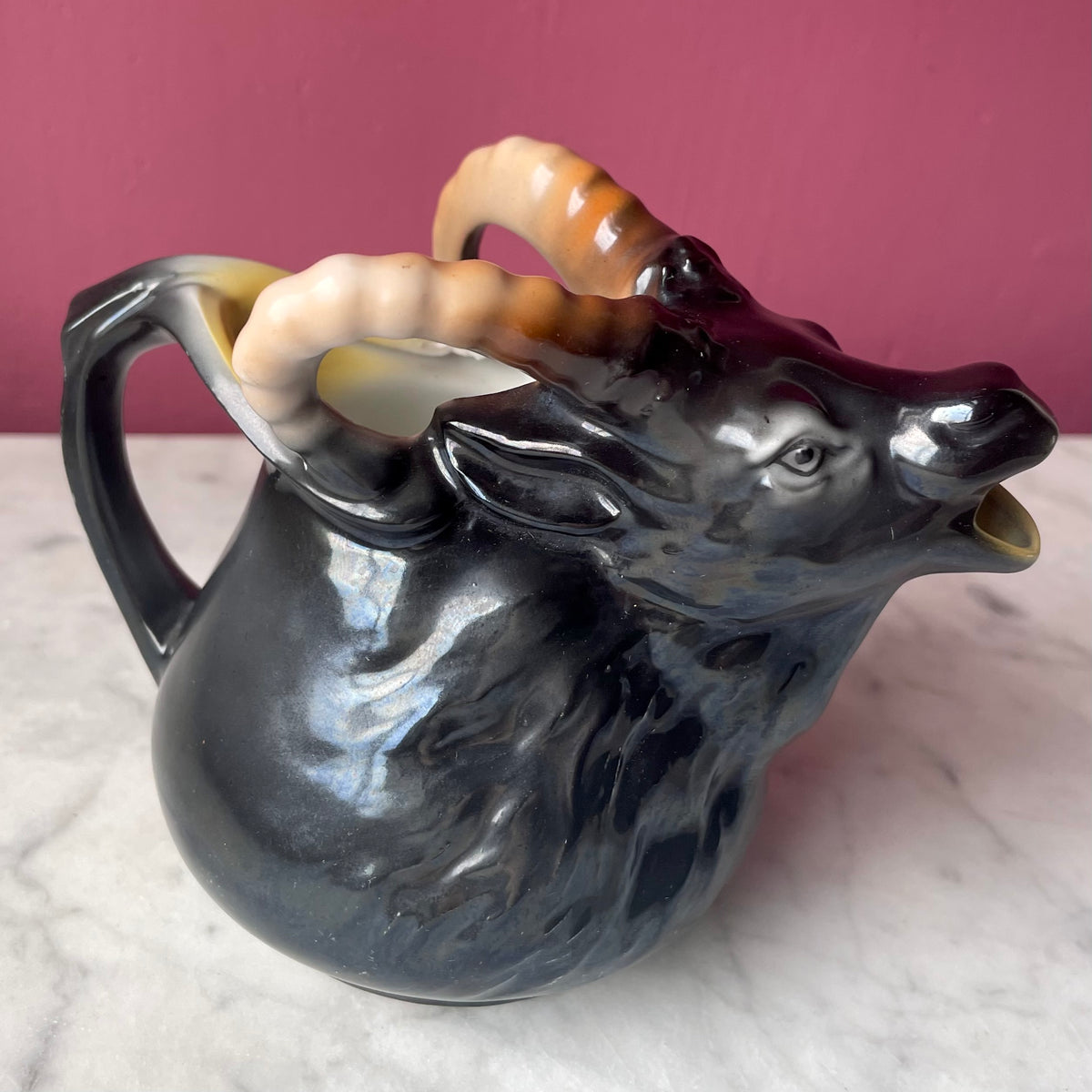 Antique Goat Creamer | Mitchell, Woodbury, & Co. | 1880-1915