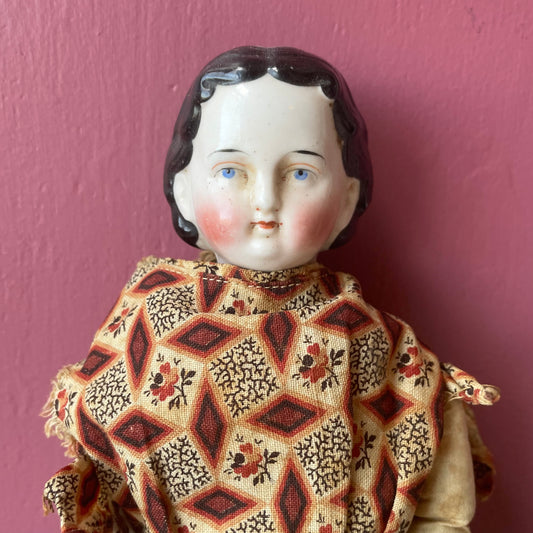 Victorian China Head Doll