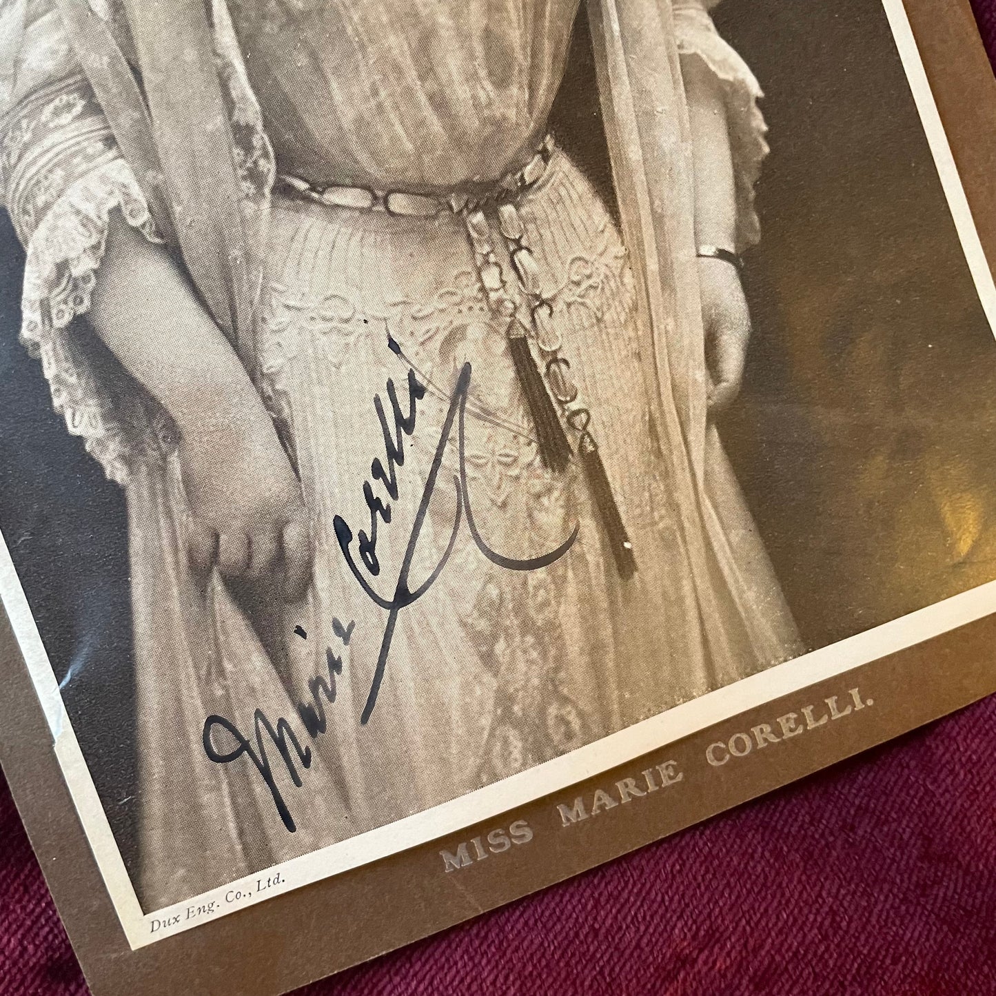 Marie Corelli | Signed Photograph