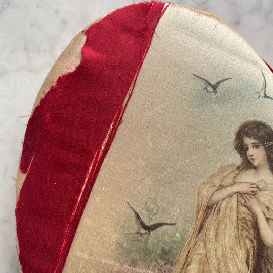 Antique Heart Shaped Box