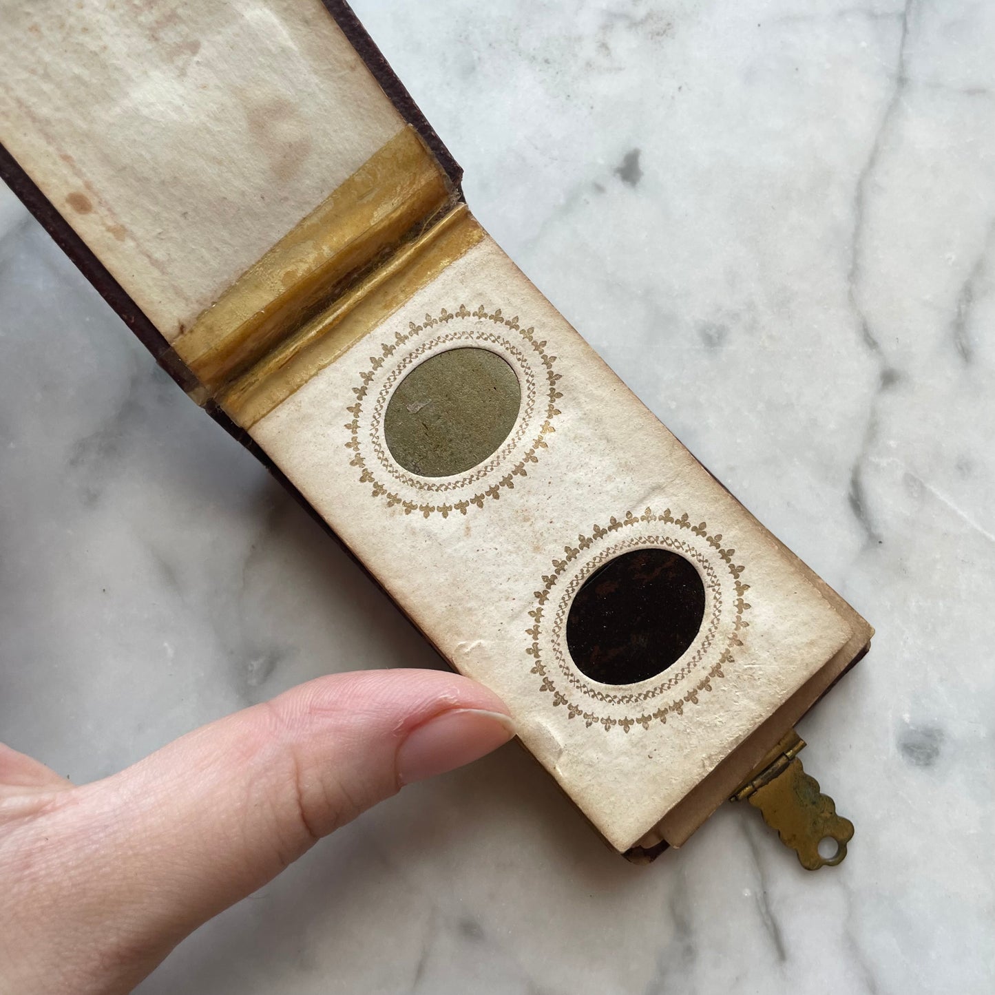 Victorian Gem Tintype Photo Album