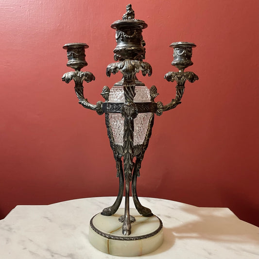 Vintage Cloven Hoof Candelabra