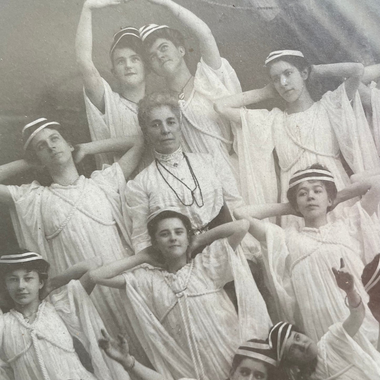 Dionysian Dancers | Antique Dance Class Photo