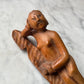 Antique Carved Wood Diagnostic Dolls