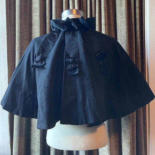 Antique Black Capelet