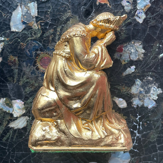 Our Lady of La Salette | Antique Spelter Figure