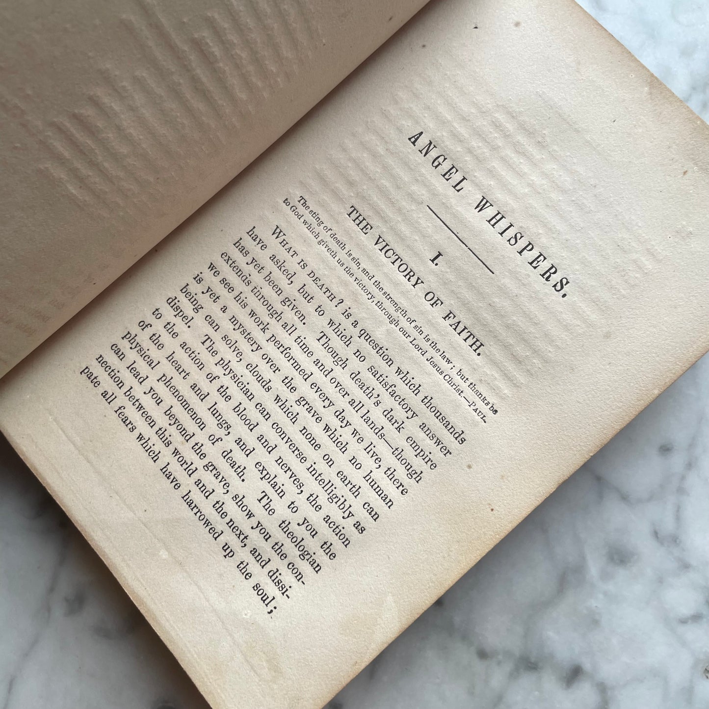 Angel Whispers or Echoes of Spirit Voices | 1857