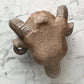 Antique Neoclassical Rams Heads