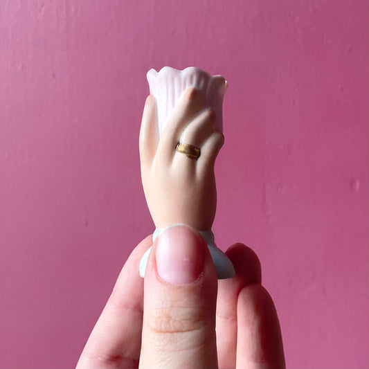 Miniature Vintage Hand Vase