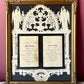 Victorian Diecut Memorial for Two Babies