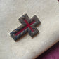 Antique Knights Templar Leather Gauntlets