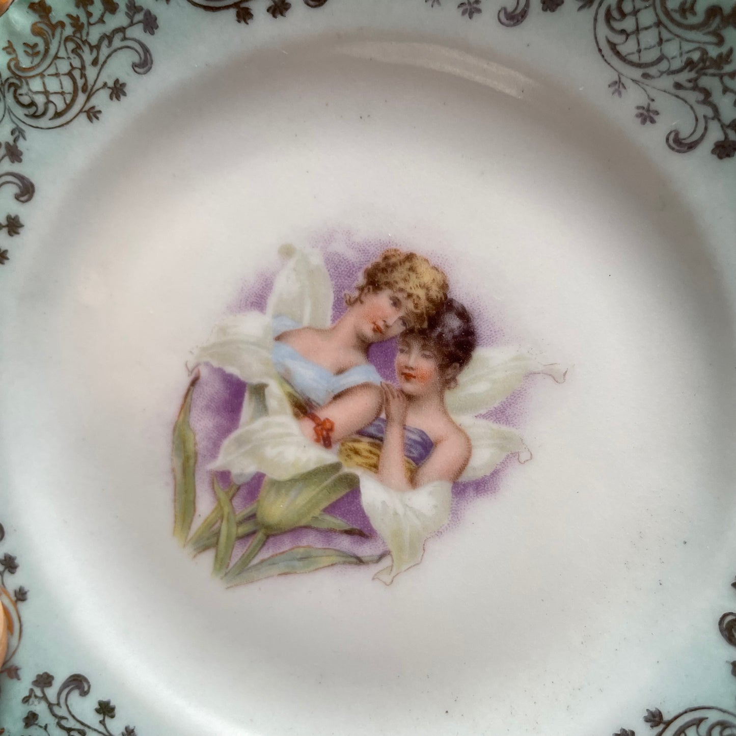 Antique Sapphic Dessert Cup