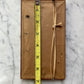 Victorian Punch Paper Memorial with Hair Keepsake