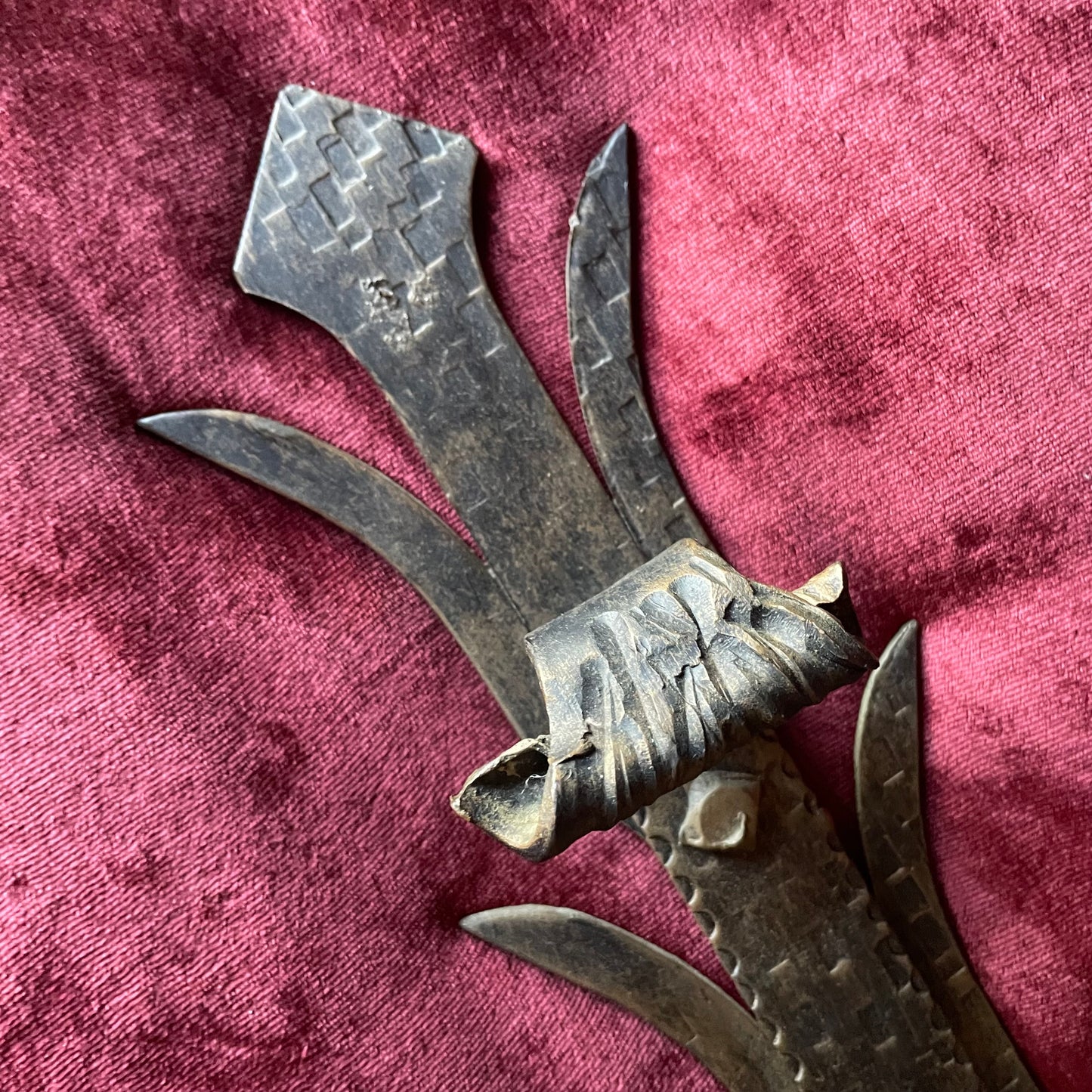 Vintage Spanish Wall Sconce Candle Holders