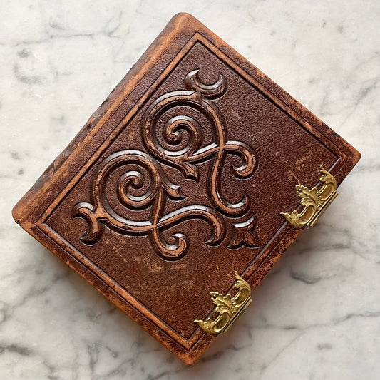 Victorian Leather Carte de Visite Album
