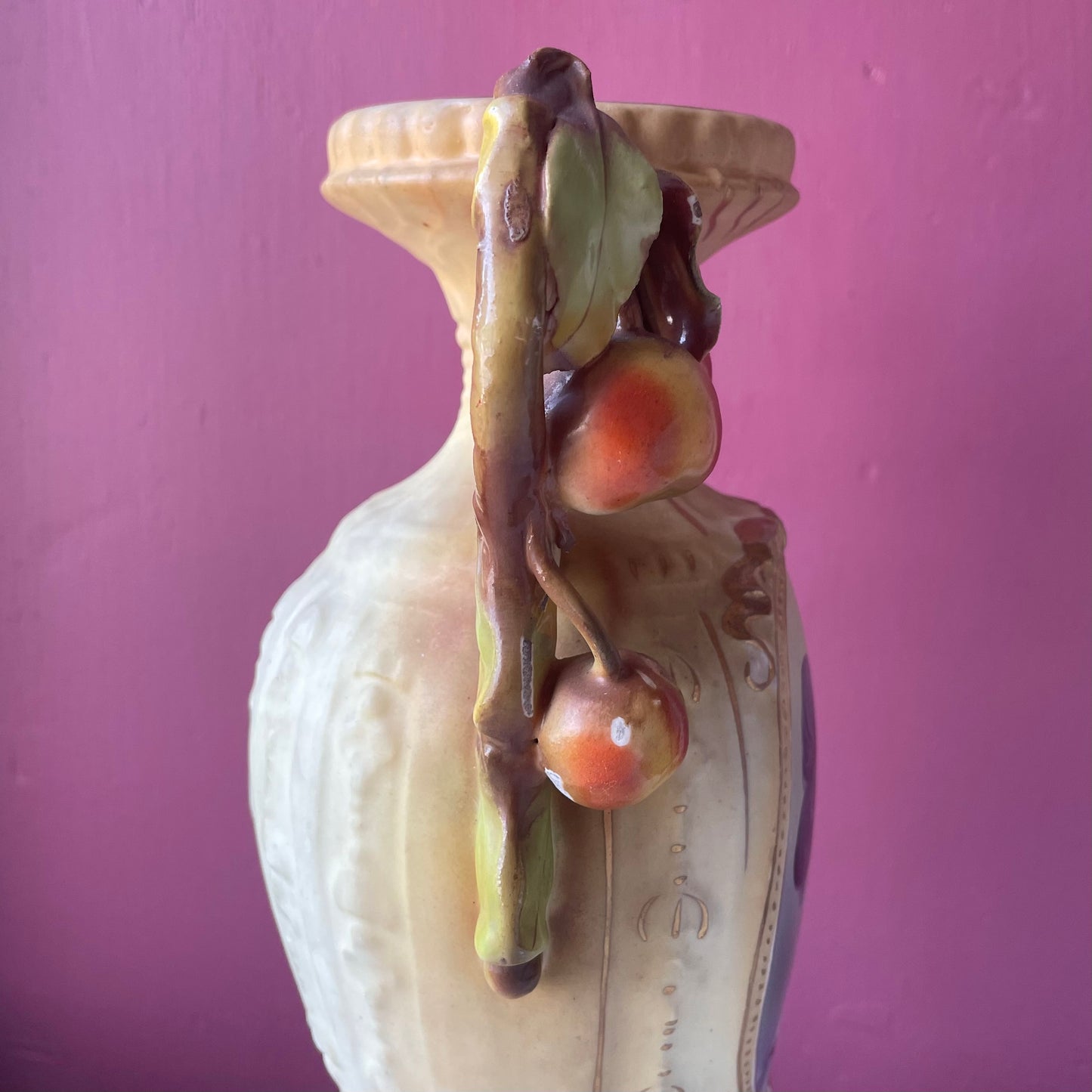 Antique Austrian Portrait Vase | R&H Robert Hanke
