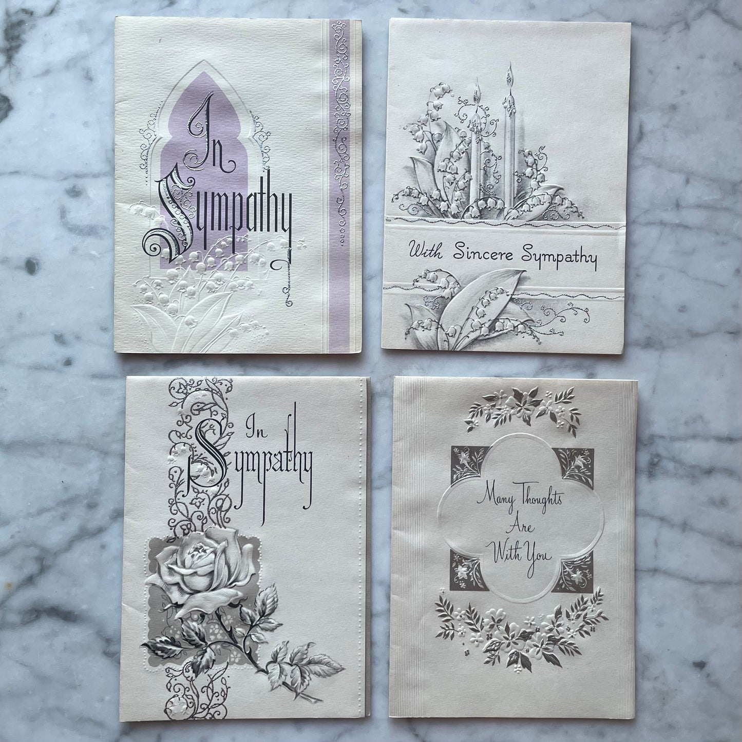 Vintage Sympathy Cards