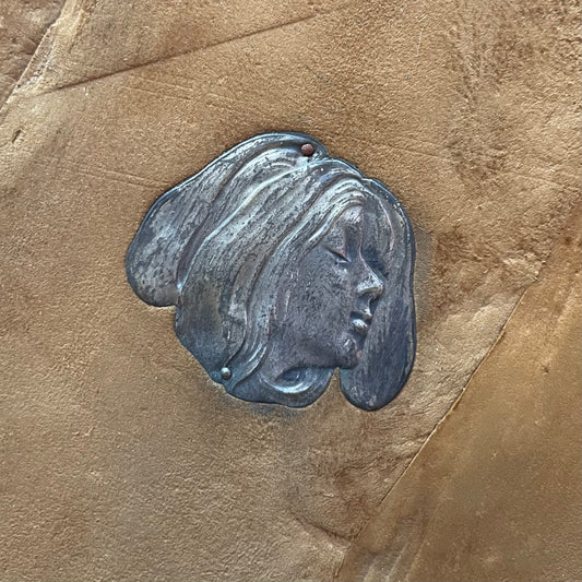 Antique Art Nouveau Leather Folder