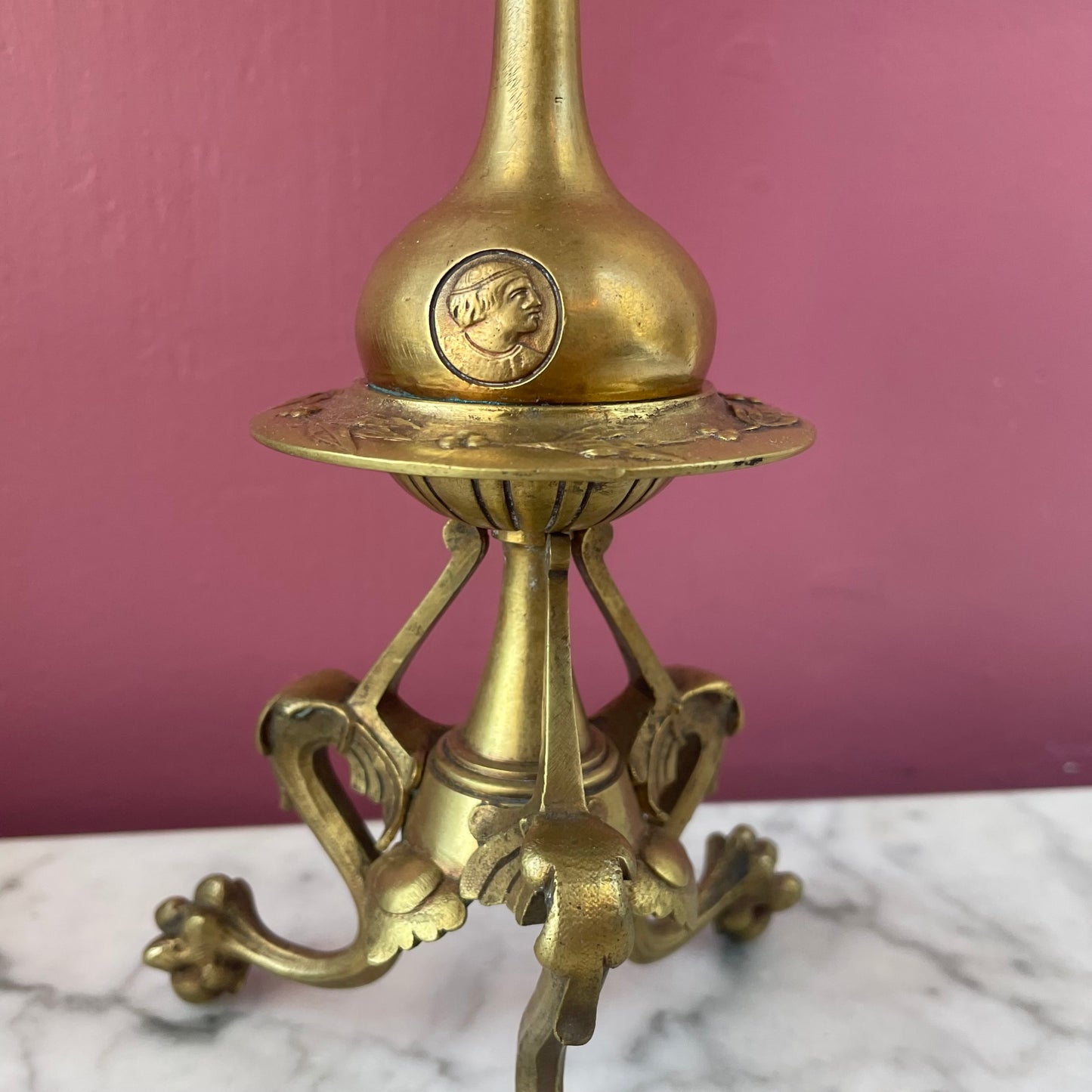 Victorian Claw Foot Candelabra
