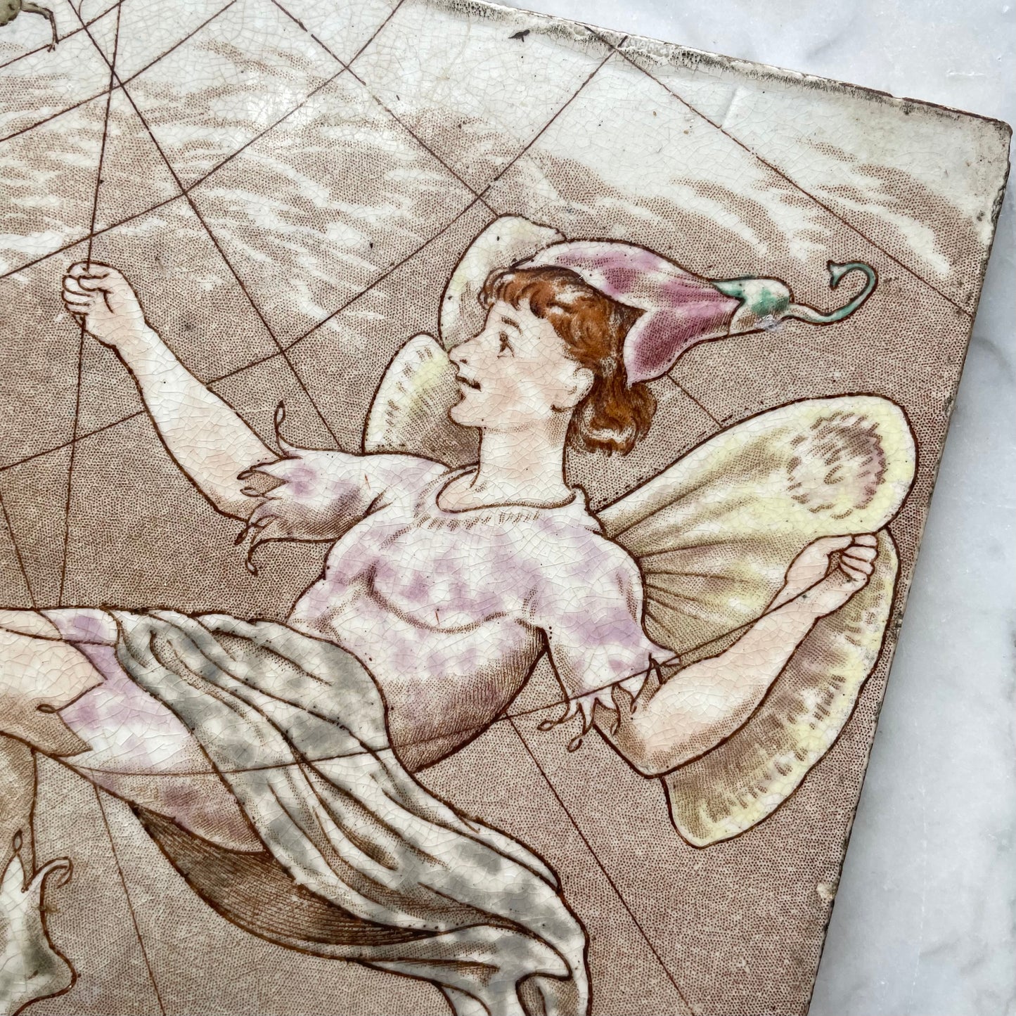 Victorian Fairy Tile | Cobweb from A Midsummer Night’s Dream | Wedgwood