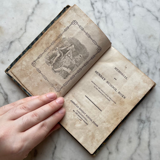 Memorial for Sunday School Boys