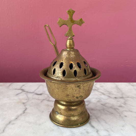 Vintage Church Incense Burner