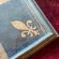 Antique Carillon Sacré-Cœur Framed Flag