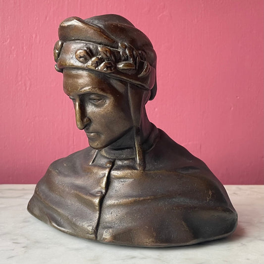 Antique Bust of Dante Aligheiri