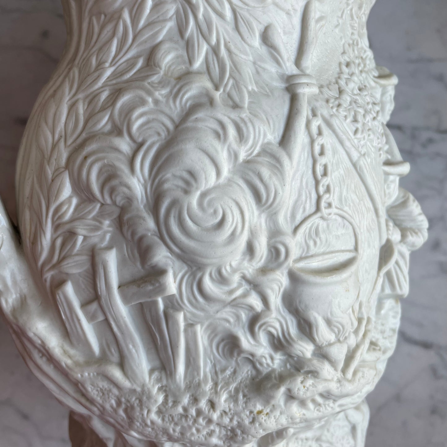 Antique Witch | Jones & Walley Stoneware Pitcher | “Gipsey” Pattern