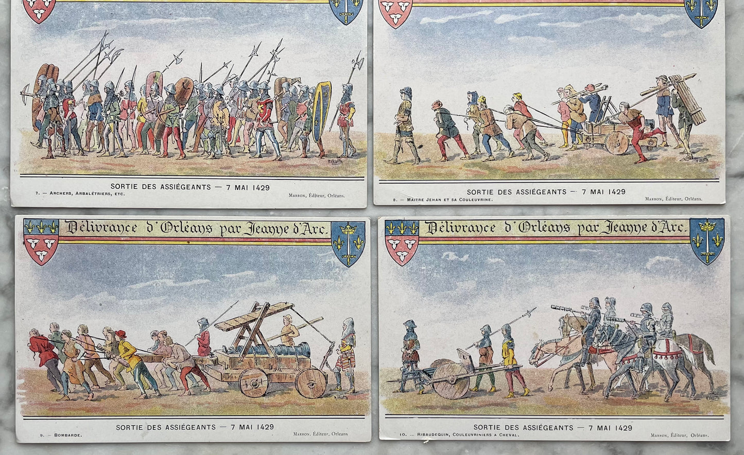 Antique Joan of Arc Postcards