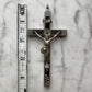 Antique Ebony Wood Crucifix