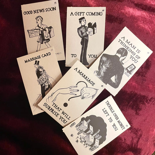 1920s Fortune Telling Cards