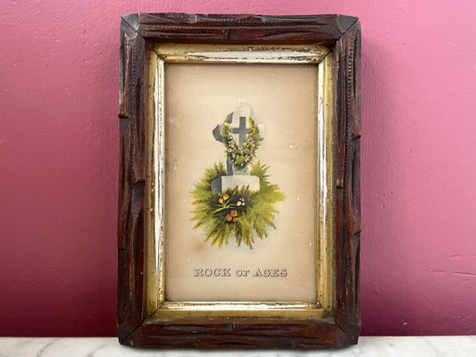 Rock of Ages | Framed Victorian Print