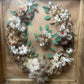 Victorian Feather Work Wreath