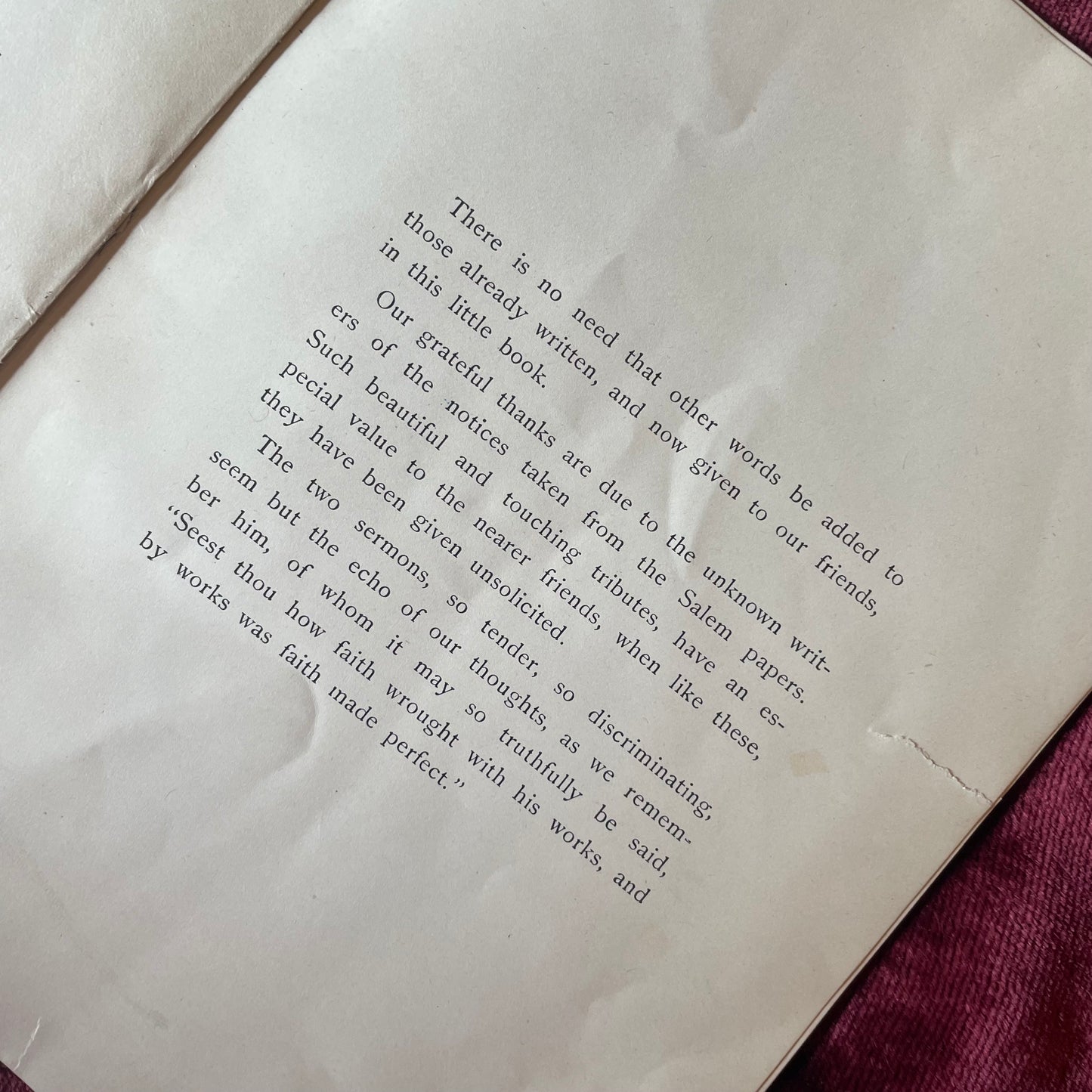 In Memoriam | Funeral Booklet for Dr. Amos Howe Johnson | Salem, MA