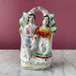 Antique Staffordshire Figure of Two Women